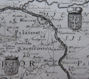 DAHLBERG ERIK - Mapa Polski [miedzioryt]