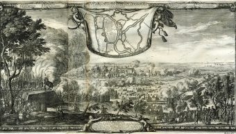 PUFENDORF SAMUEL, DAHLBERGH ERIK - Brześć Litewski [miedzioryt, 1696]