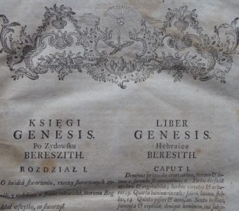 Biblia Sacra Latino-Polonica Vulgatae editionis..[1740]