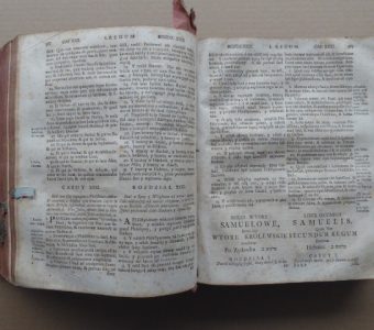 Biblia Sacra Latino-Polonica Vulgatae editionis..[1740]