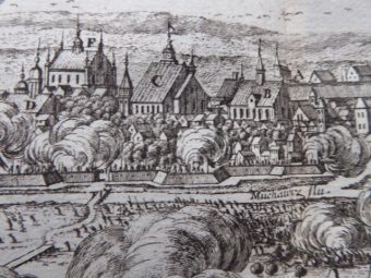 PUFENDORF SAMUEL, DAHLBERGH ERIK - Brześć Litewski [miedzioryt, 1696]