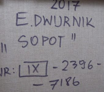 DWURNIK EDWARD - Sopot [akryl na płótnie]