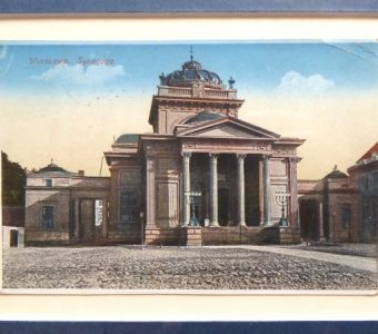 Synagoga w Warszawie [pocztówka]