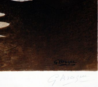 BRAQUE GEORGES - Ptak i jego gniazdo [litografia]