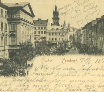 Lwów - Lemberg [pocztówka]