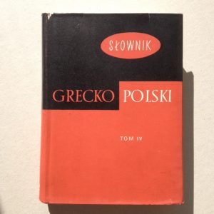 Słownik grecko-polski [t. 1-4, komplet]
