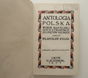 Antologia polska [wybór poezji]