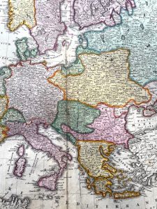 HOMANN JOHANN BAPTIST - Mapa Europy [Europa christiani orbis domina]