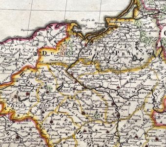 SCHENK PETER - Mapa Polski [Estats de Pologne subdivises suivant Lestendue des Palatinats]