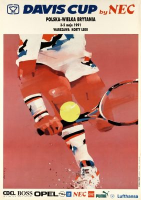 ŚWIERZY WALDEMAR Davis Cup [plakat]