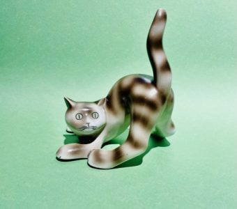POTACKI WINCENTY - Kot łowca [porcelana]