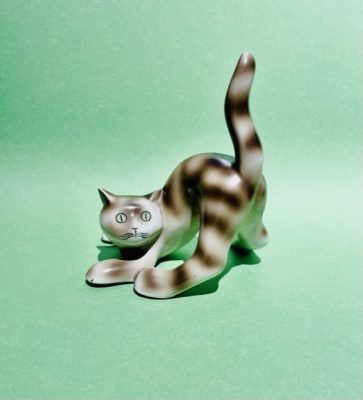 POTACKI WINCENTY Kot łowca [porcelana]
