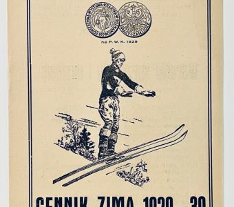 WIENCEK JAN - Poznań – Dom sportowy. Cennik zima 1929-30 [druk reklamowy]