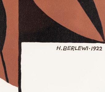 BERLEWI HENRYK - Akt [litografia, pieczęć Atelier Berlewi]