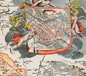 HOMANN JOHANN BAPTIST - Mapa Śląska z planem Wrocławia [ Superioris et Inferioris Ducatus Silesiae ]