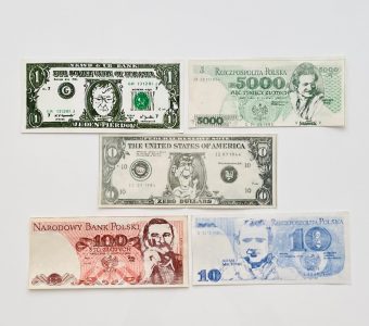 Banknoty fantazyjne [5 sztuk, Solidarność]