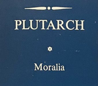 PLUTARCH z Cheronei - Moralia [tom 1]