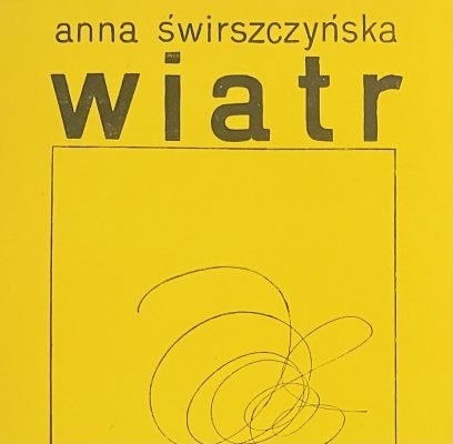 ŚWIRSZCZYŃSKA ANNA Wiatr [tomik poetycki z autografem]