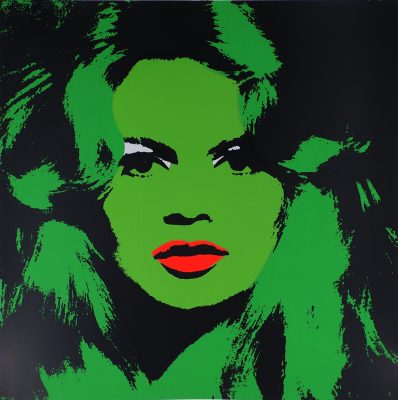 WARHOL ANDY Brigitte Bardot green [serigrafia]