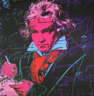 WARHOL ANDY Ludwig von Beethoven [serigrafia]